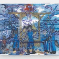 http://www.svenloven.com/files/gimgs/th-7_Some people like to watch, 2017_ Acrylic on canvas_ 31 x 37 x 4 in.jpg